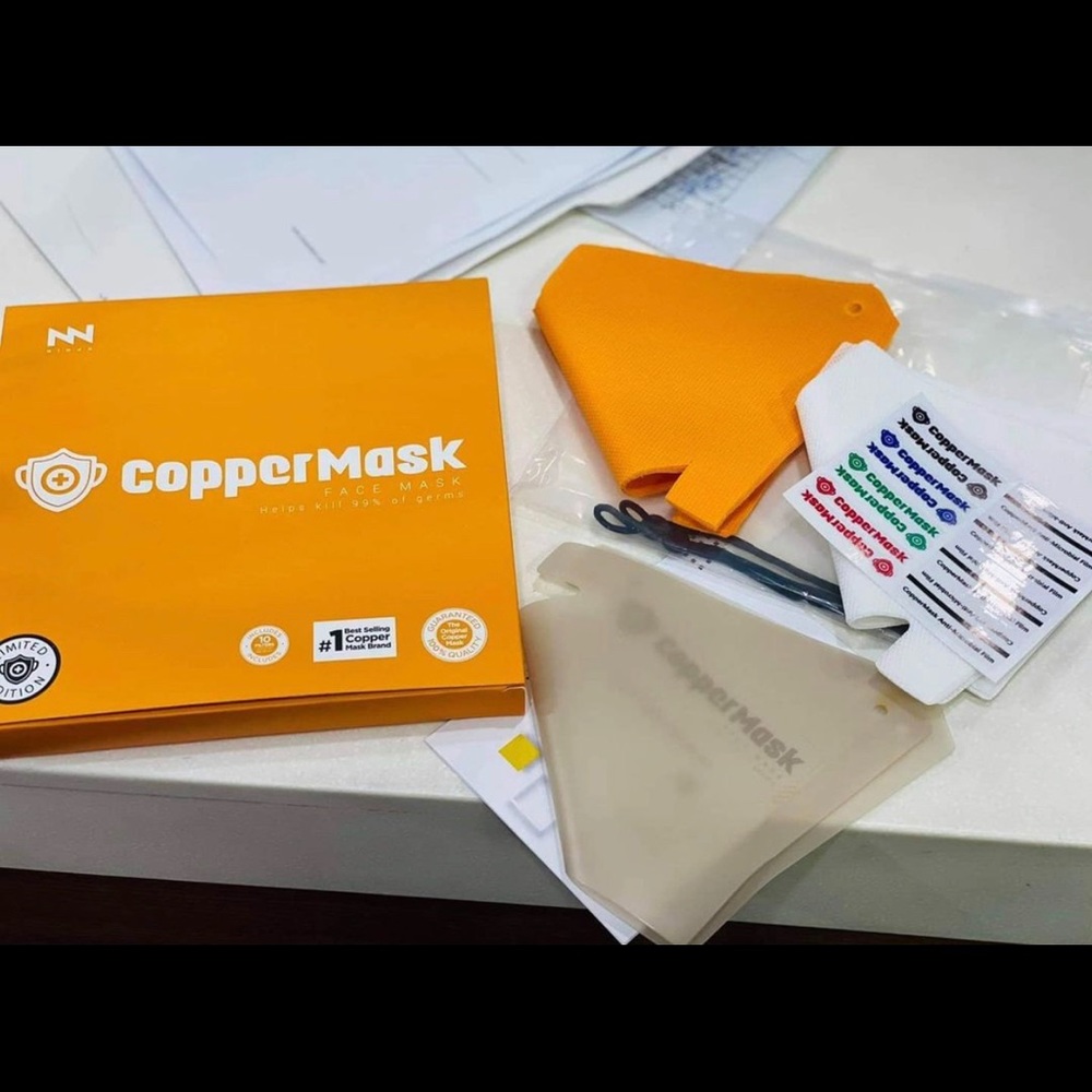 🍃CopperMask 2.0 Face Mask